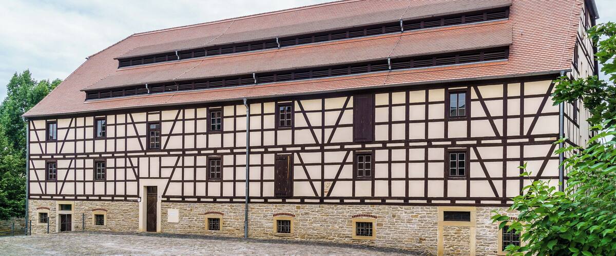 Alte Mälzerei (Oberes Brauhaus), Kalkstraße 32 in Zeitz