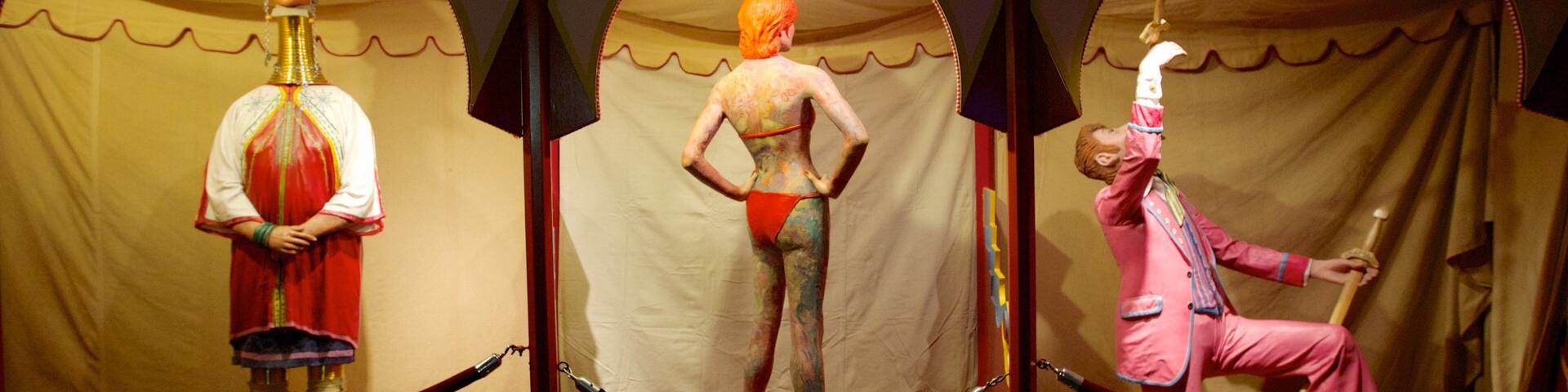 Guinness World Records Museum showing interior views