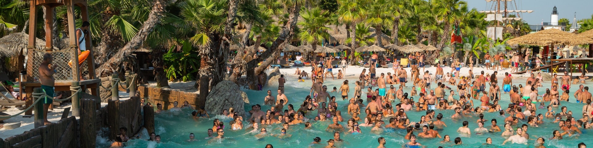 Aqualandia featuring swimming, a pool and a waterpark