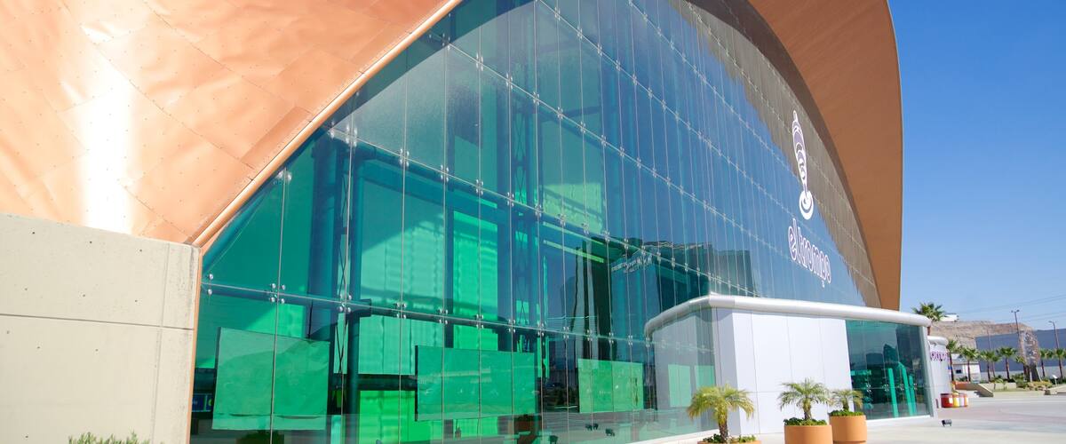 El Trompo Museo Interactivo Tijuana das einen Stadt und moderne Architektur