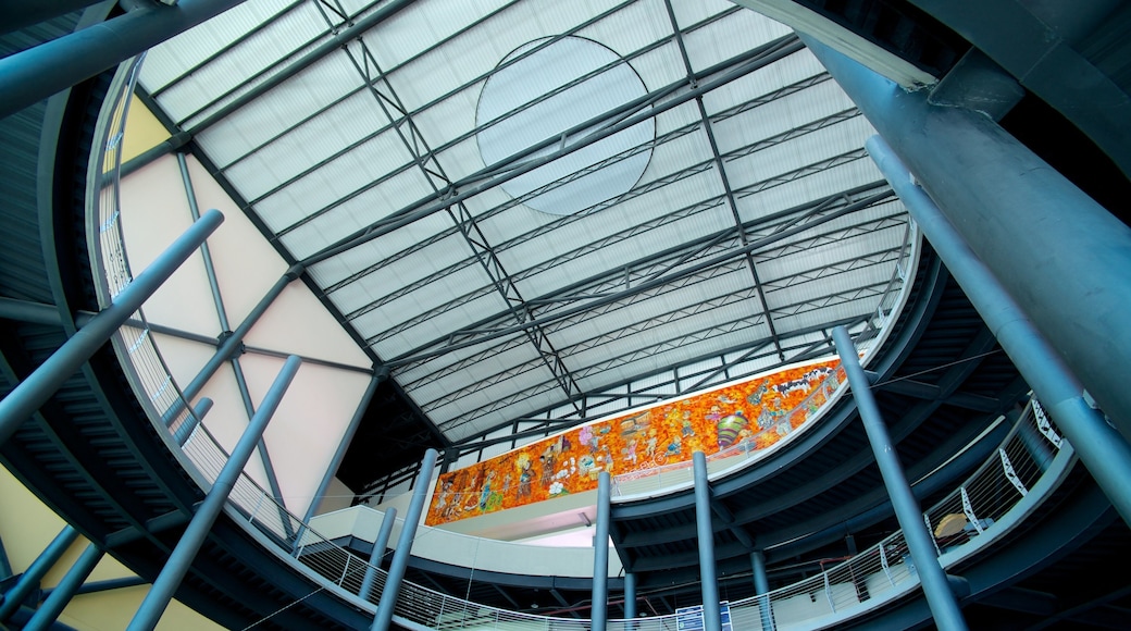 El Trompo Interactive Museum Tijuana showing modern architecture and interior views