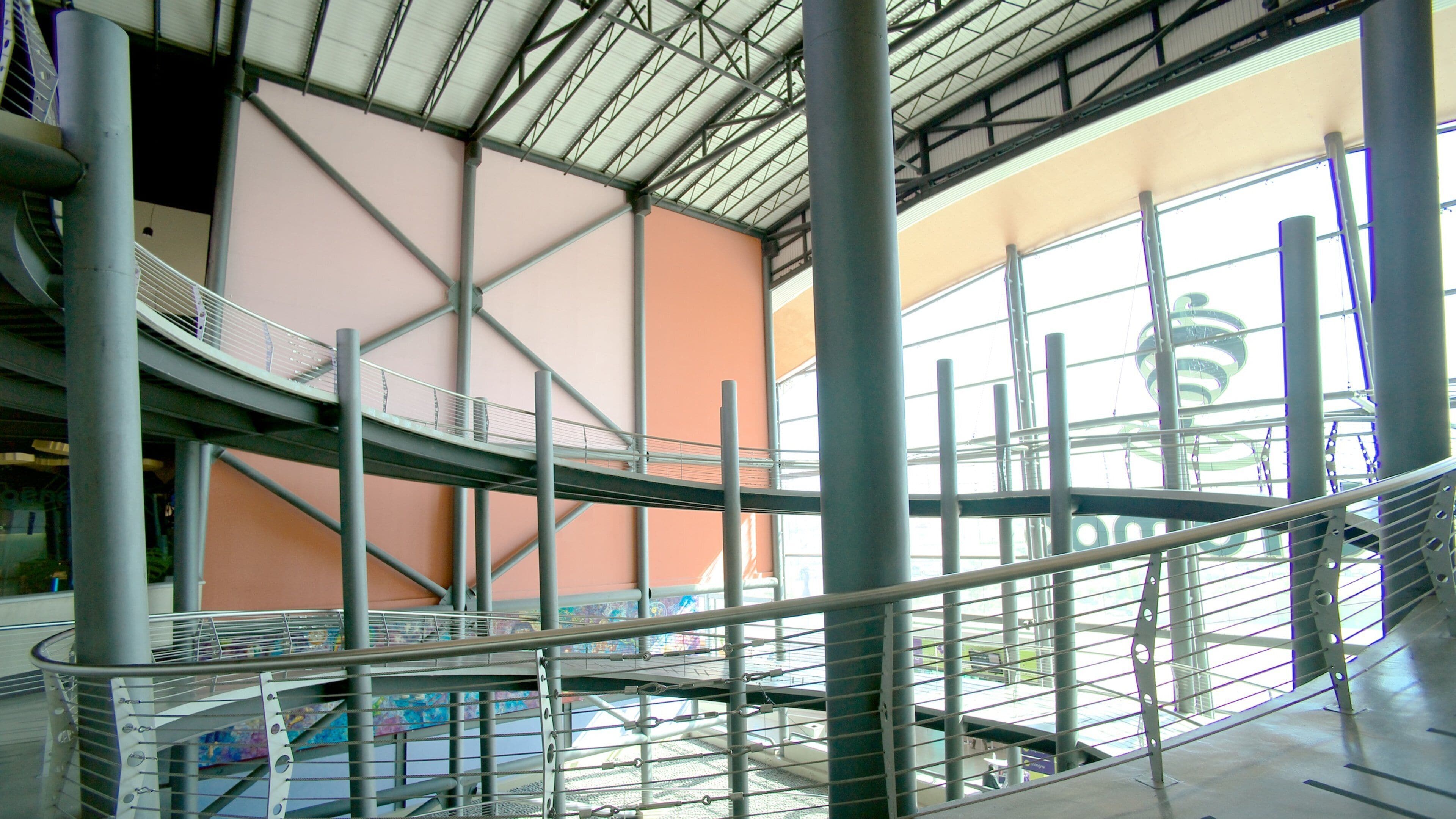 El Trompo Interactive Museum Tijuana og byder på interiør