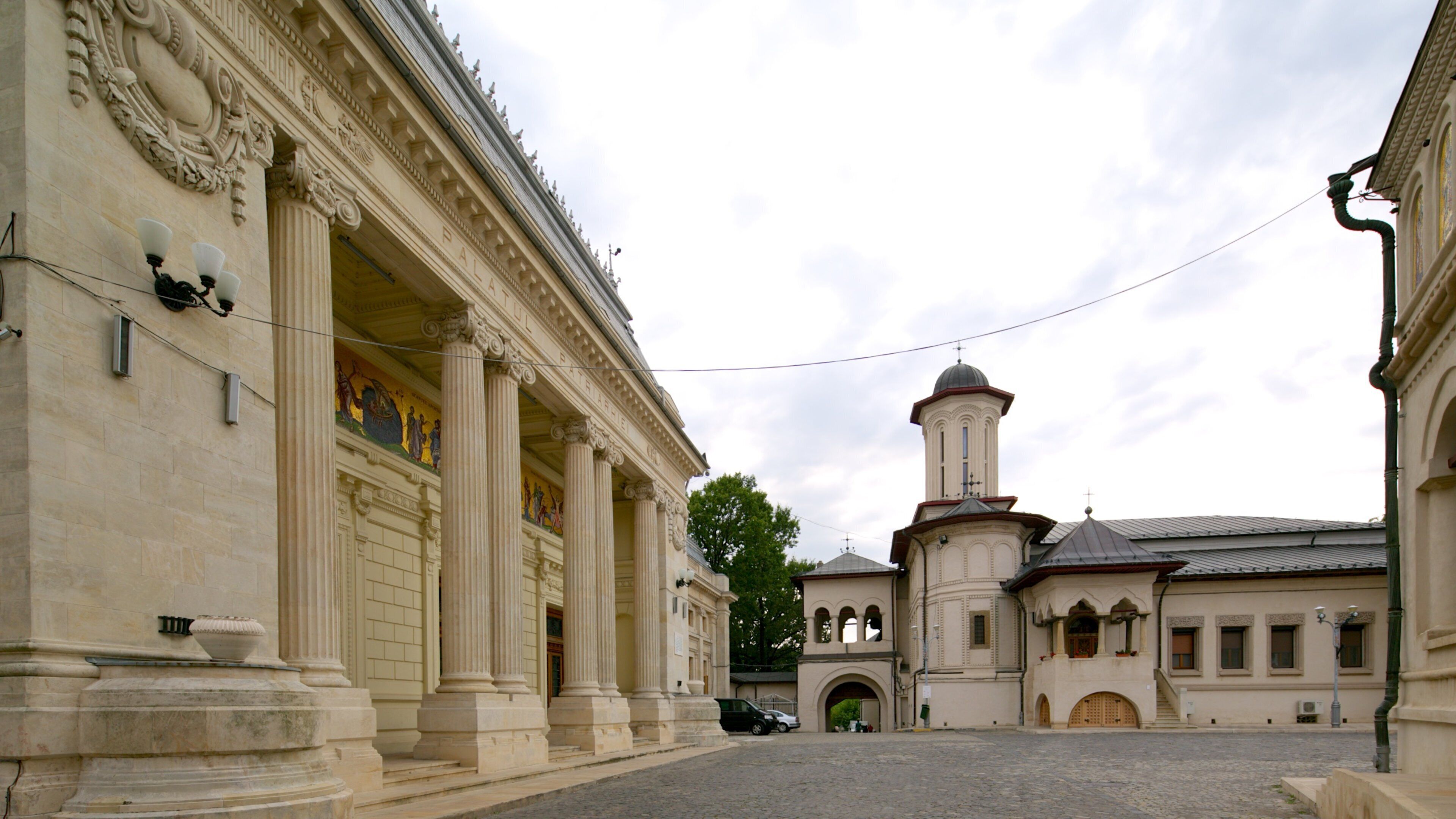 Patriarkenes palass som inkluderer kulturarv, slott og historisk arkitektur