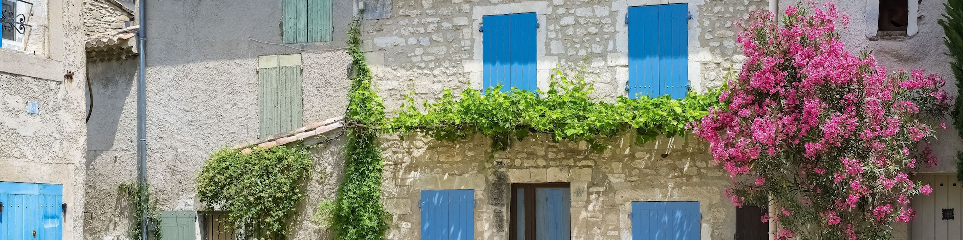 Saint-Remy-de-Provence in France, ancient houses