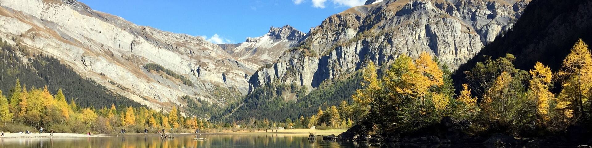 Autumn colours at Derborence lake, a hidden jewel at the heart of the Swiss Alps.
#LifeAtExpediaGroup
While there, try out the traditional hunting season meal at the lake restaurant!