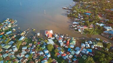 Port in Bluefields town