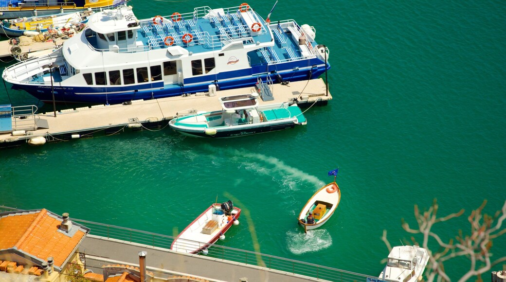 Castle Hill which includes a bay or harbor, boating and a marina