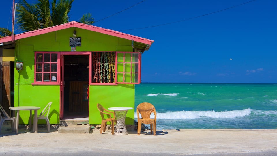 West End which includes a house and a beach