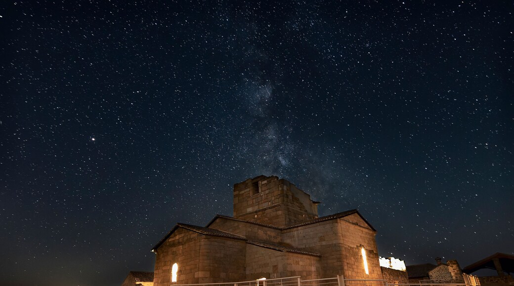 Milky way in the hermitage of Santa Maria de Melque