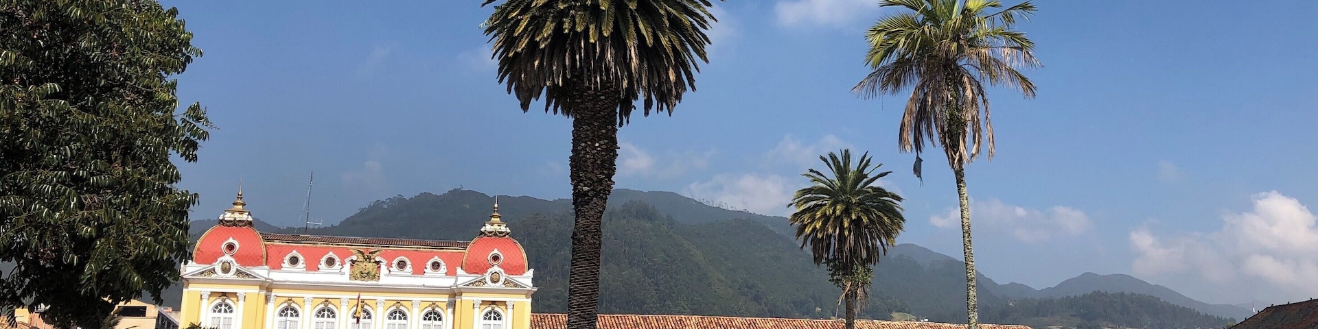 Zipaquira main square... don’t just visit the salt cathedral and head back to Bogota! Spend some time and explore the town.