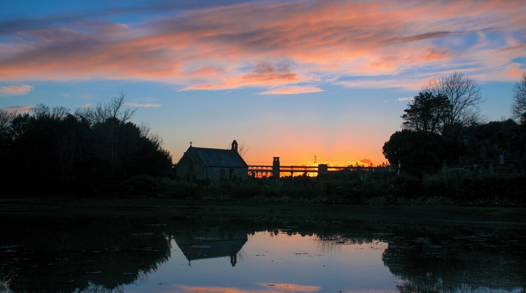 An oldie but a goodie - St Tysilio's Church in Menai Bridge, Anglesey from the Belgian Promenade. I lived 100yards from this location and made a mad dash from the house to grab this shot after work. That's the Britannia Bridge in the background, not reflected.
#menaibridge #anglesey #churchisland #northwales #church #island #reflection #sunset #welshsunset #BvSApplication