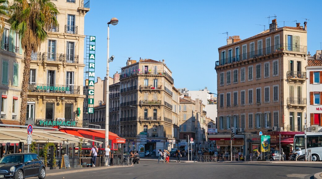 La Castellane showing a city