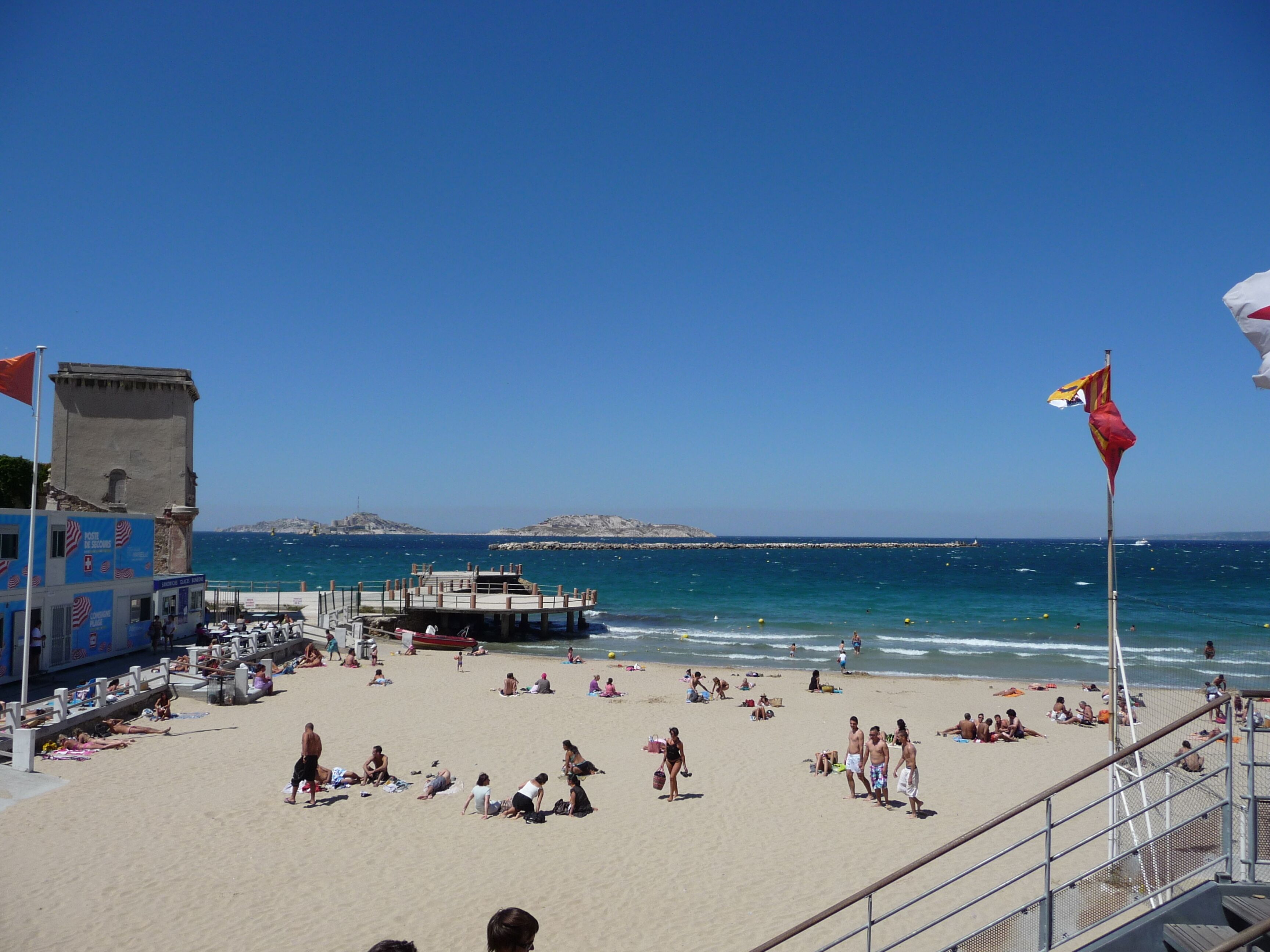 La plage des catalans, Marseille - Patrick Nouhailler