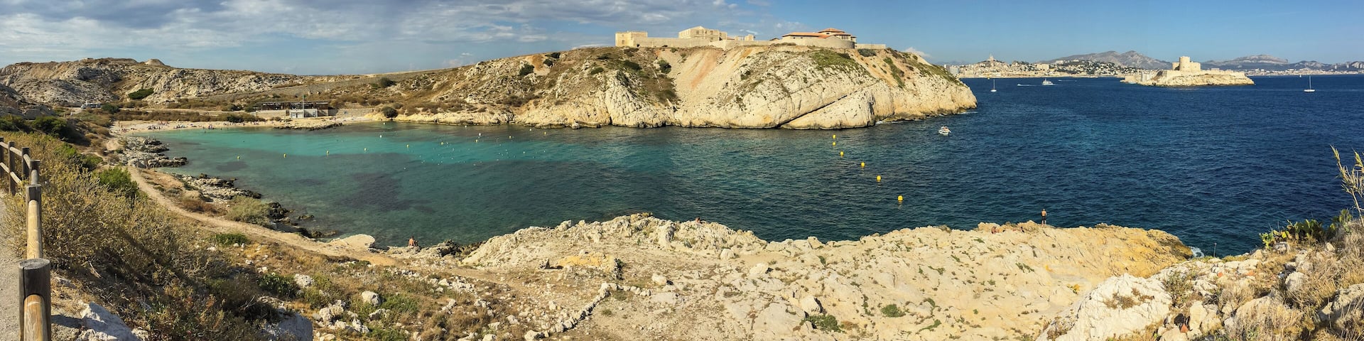 Beach Island Frioul Marseille