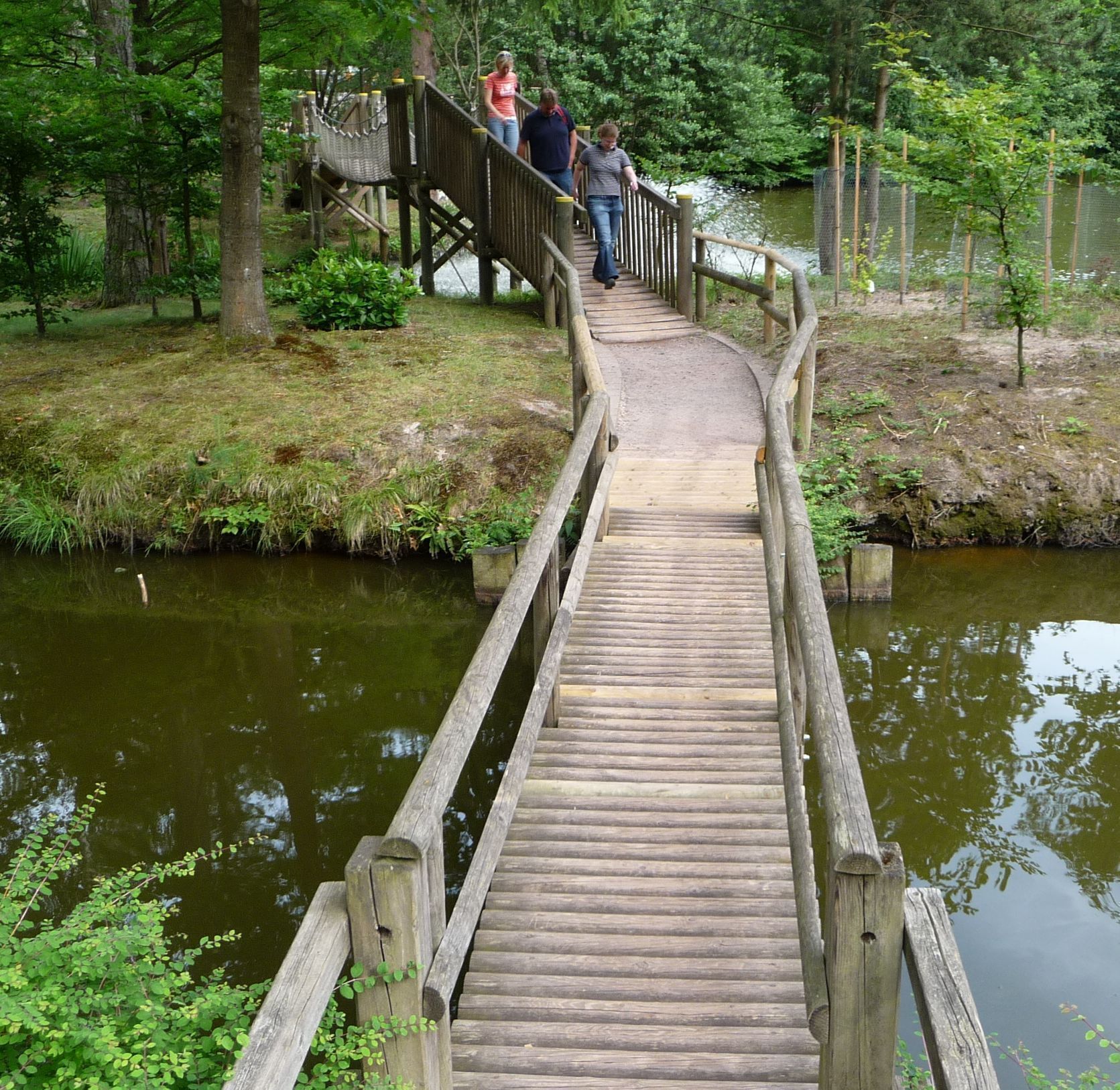 Brücke im Kurpfalz-Park