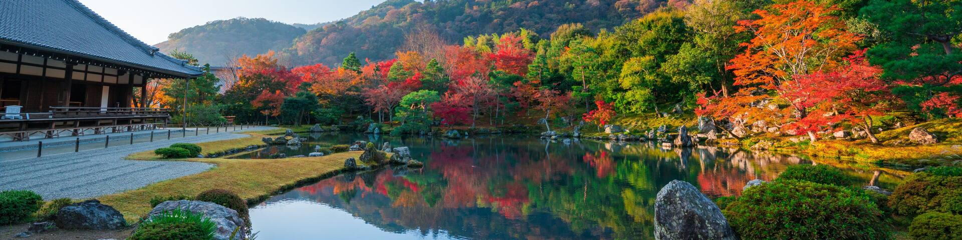 京都 天龍寺の紅葉
