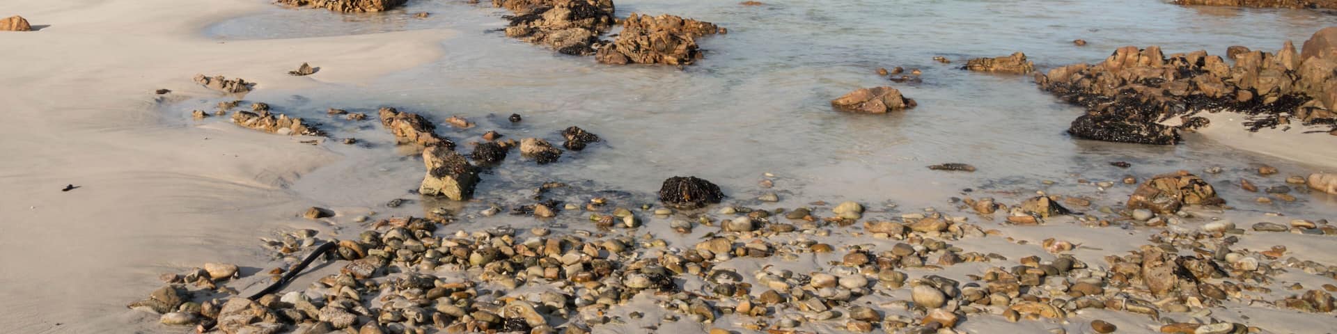 Tidal pool on Pearly beach, Gansbaai, south Africa