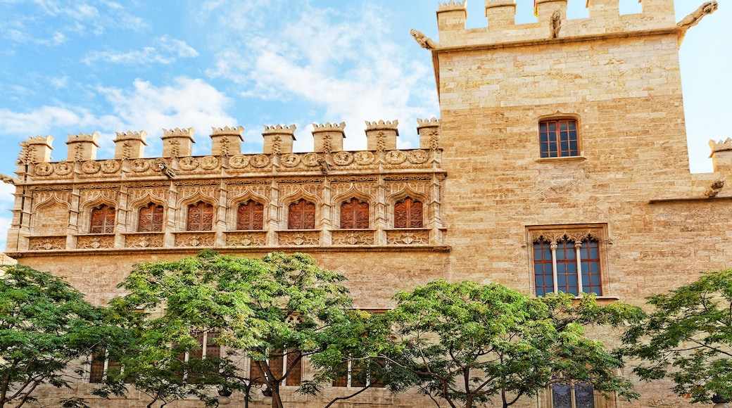 Historical place- Silk Exchange of Valencia.Spain .; Shutterstock ID 232121692