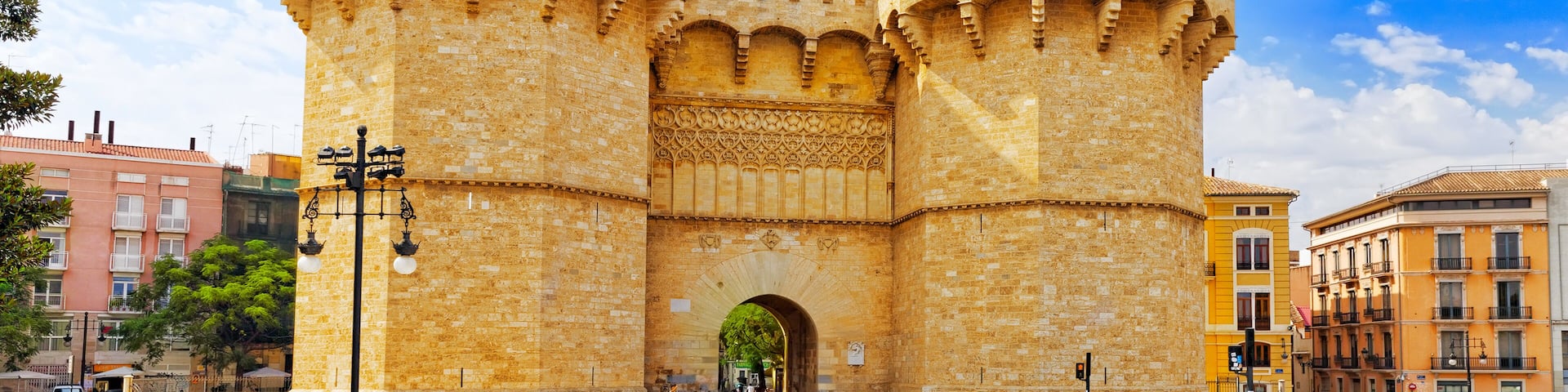 Towers of Serranos in Valencia . Spain.; Shutterstock ID 233060914; purchase_order: Comps; job: ; client: ; other:
