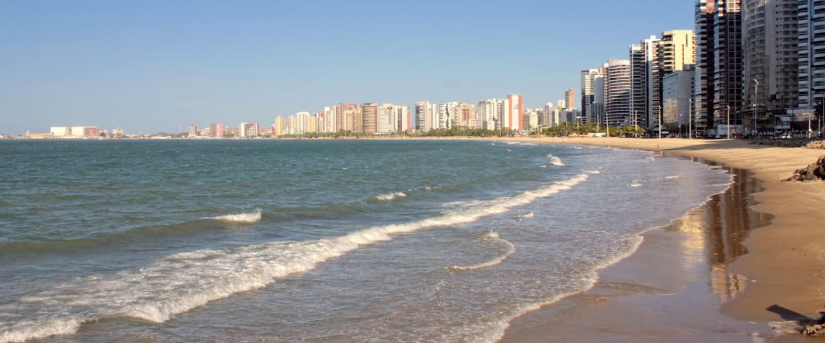 Meireles and Mucuripe beaches - Fortaleza - Brazil
