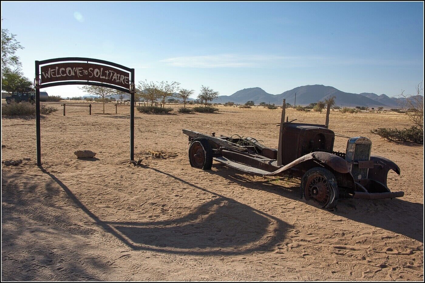 This place is just as described.  Miles from anywhere!