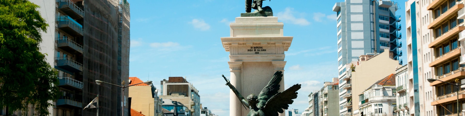 Statue of Duque de Saldanha - Lisbon - Portugal