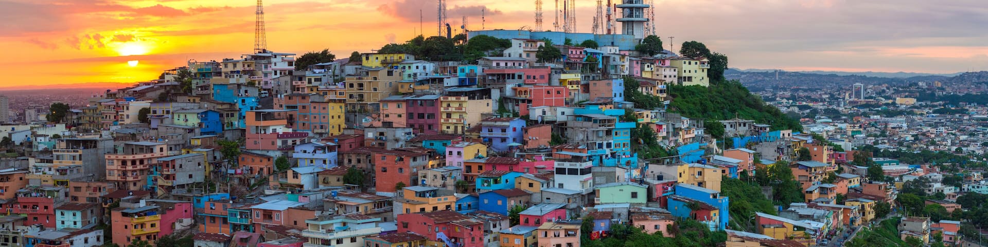 Las Penas - the oldest area of Guayaquil, Ecuador