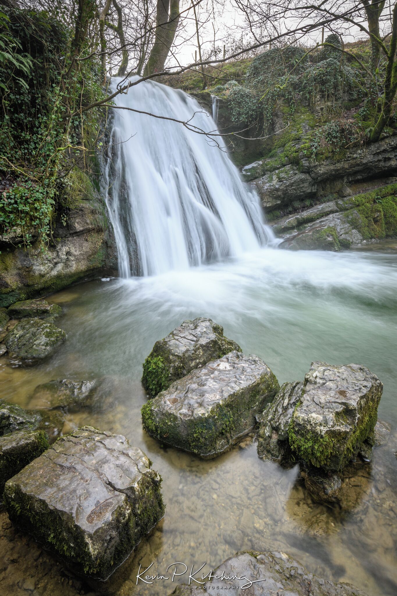 Janet's Fosse near the village of Malham in the Yorkshire Dales.
