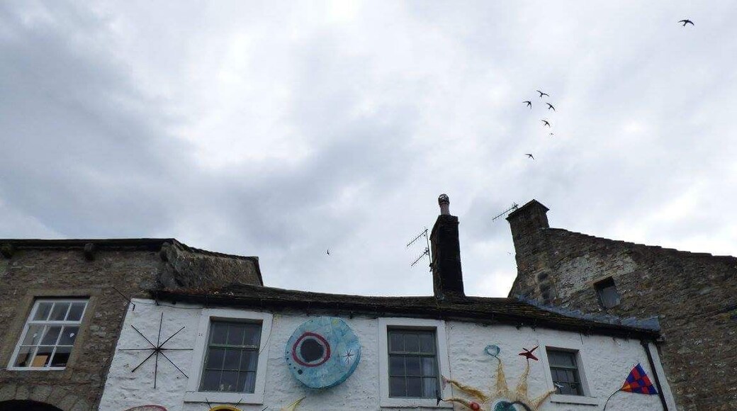 Colourful house exterior in The Yorkshire Dales village of Grassington. :)
