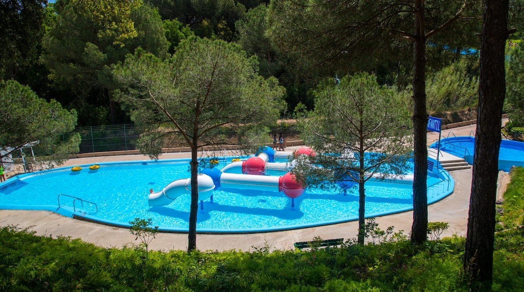 Water World which includes a pool