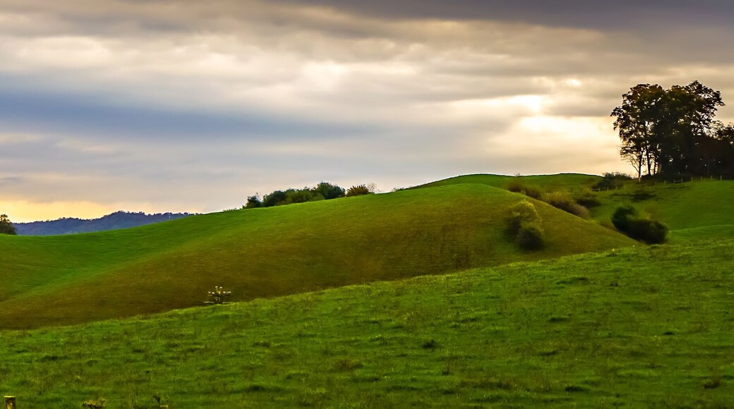 picturesque autumn landscape in west virginia