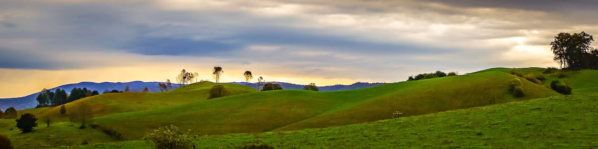 picturesque autumn landscape in west virginia