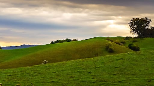 picturesque autumn landscape in west virginia