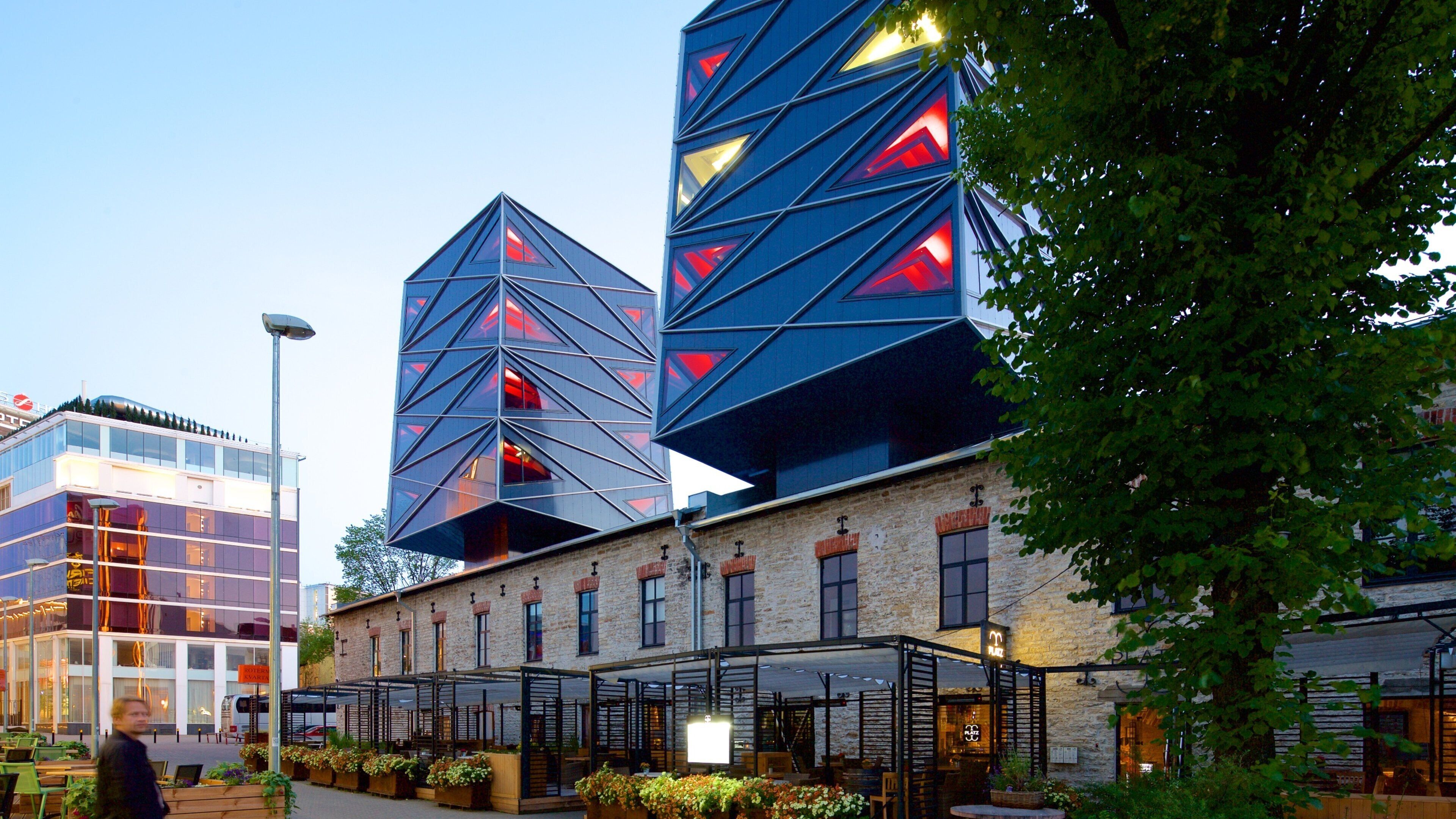 Rottermann Quarter which includes modern architecture