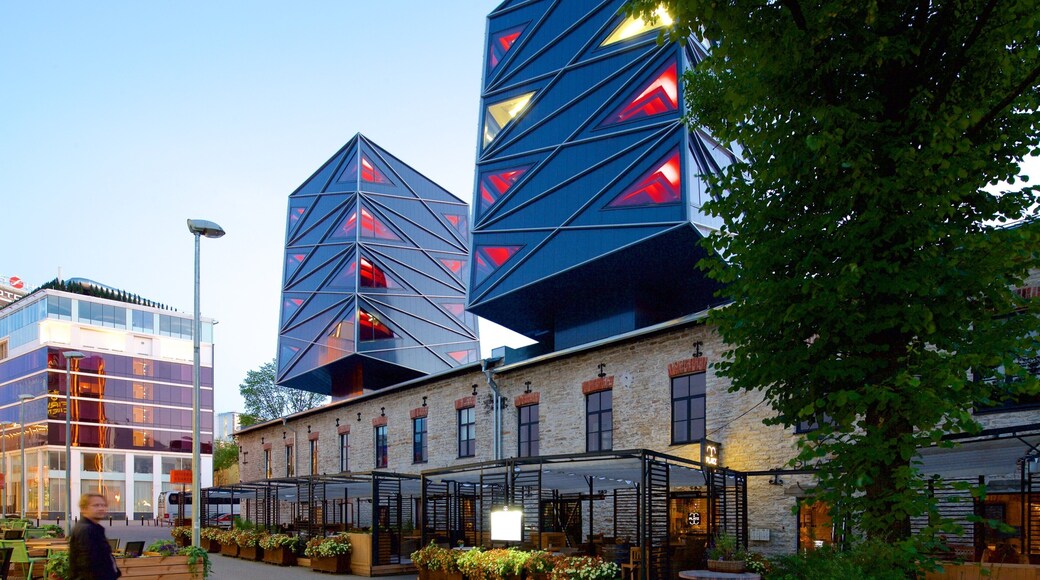 Winkelcentrum Rotermanni bevat moderne architectuur