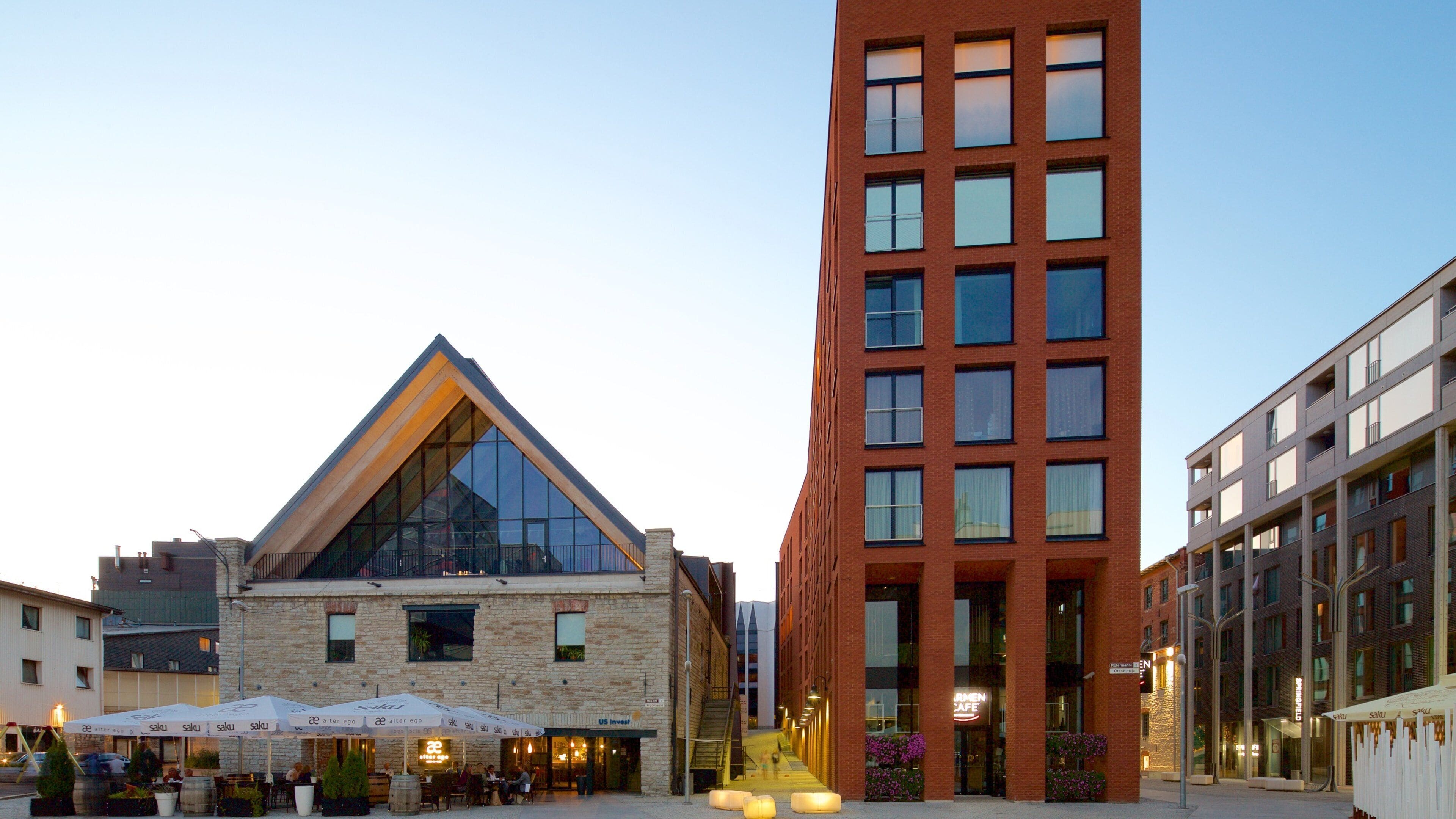 Rotermanni Shopping Centre caracterizando arquitetura moderna