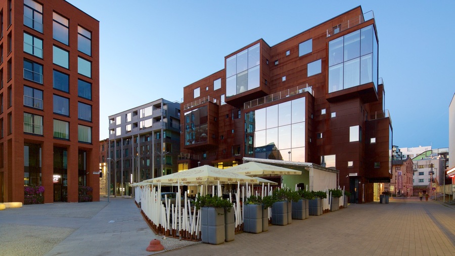 Rottermann Quarter which includes modern architecture