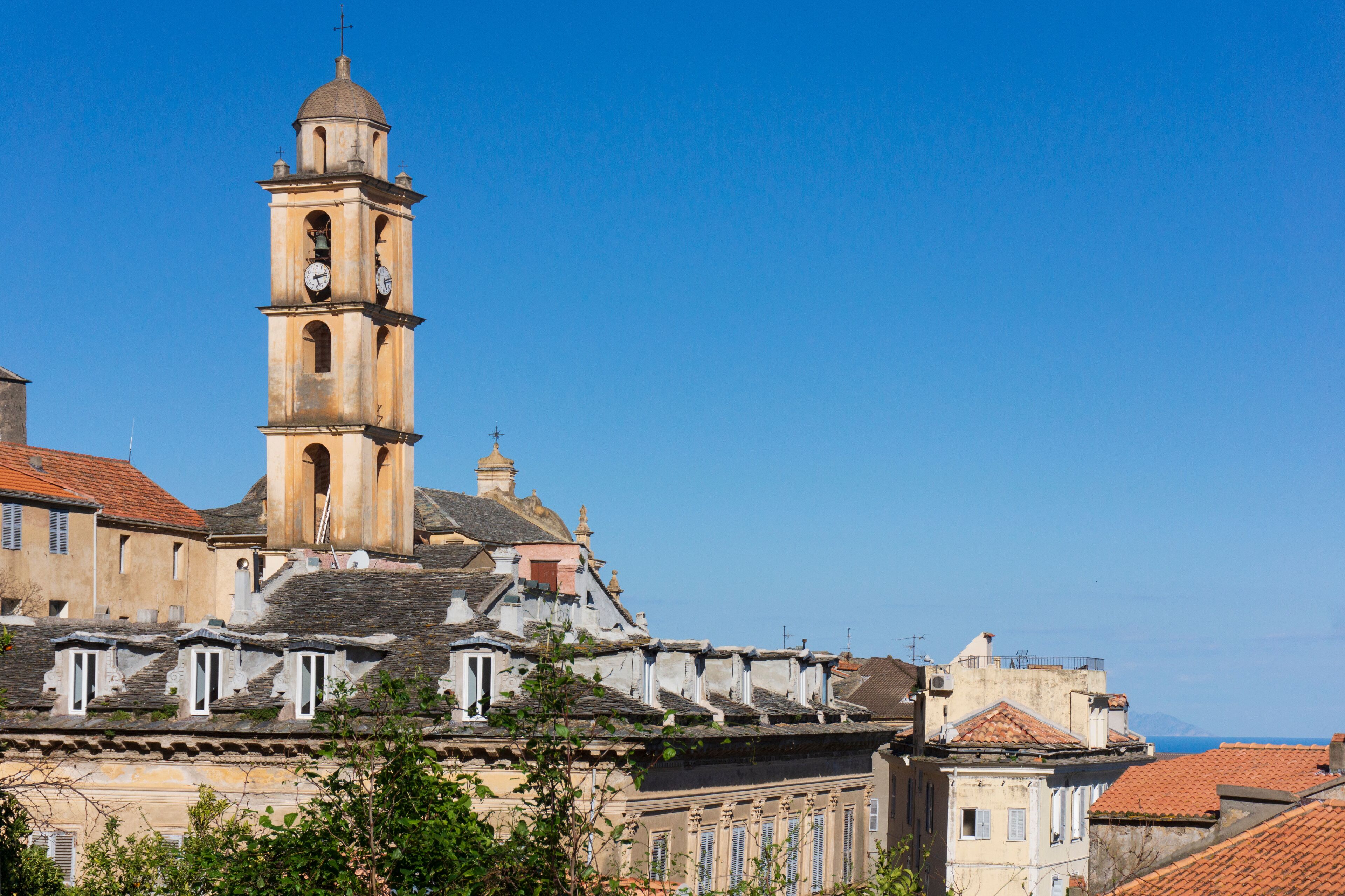 Cervione village in Upper Corsica