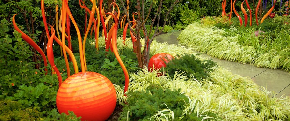 Dale Chihuly Glass Museum montrant art