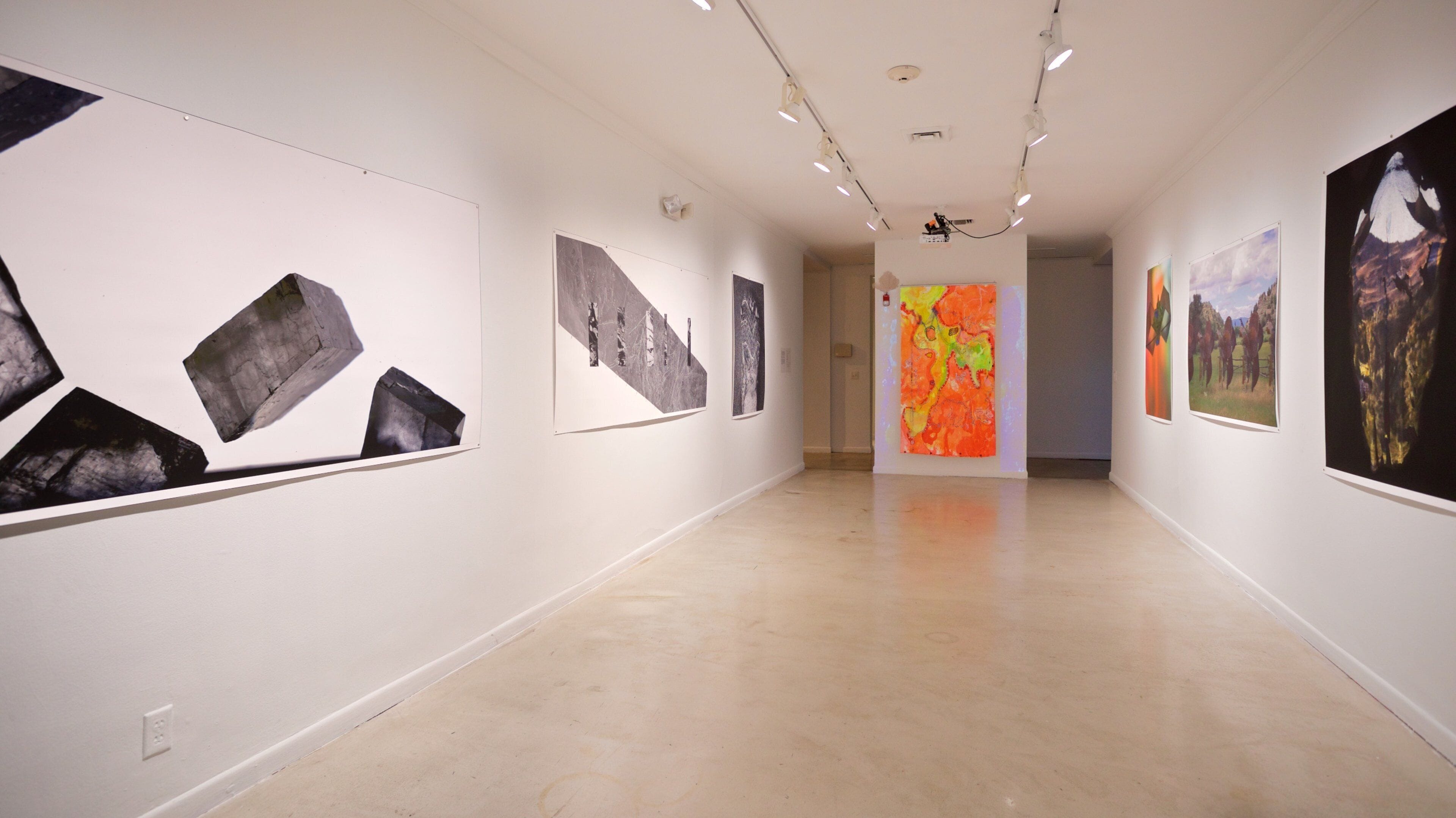 Art and Culture Center of Hollywood showing interior views and art