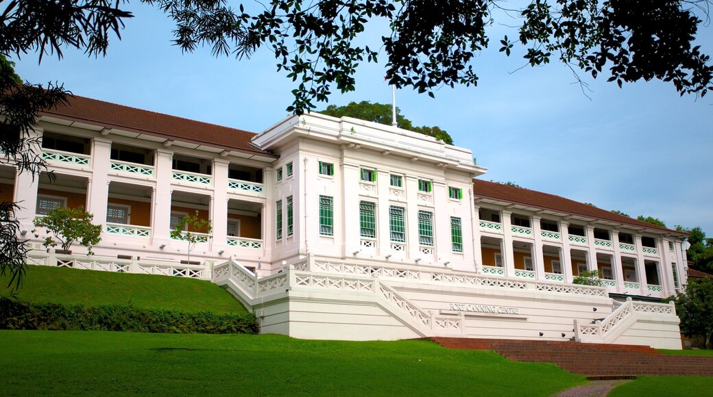Fort Canning-parken presenterar en park