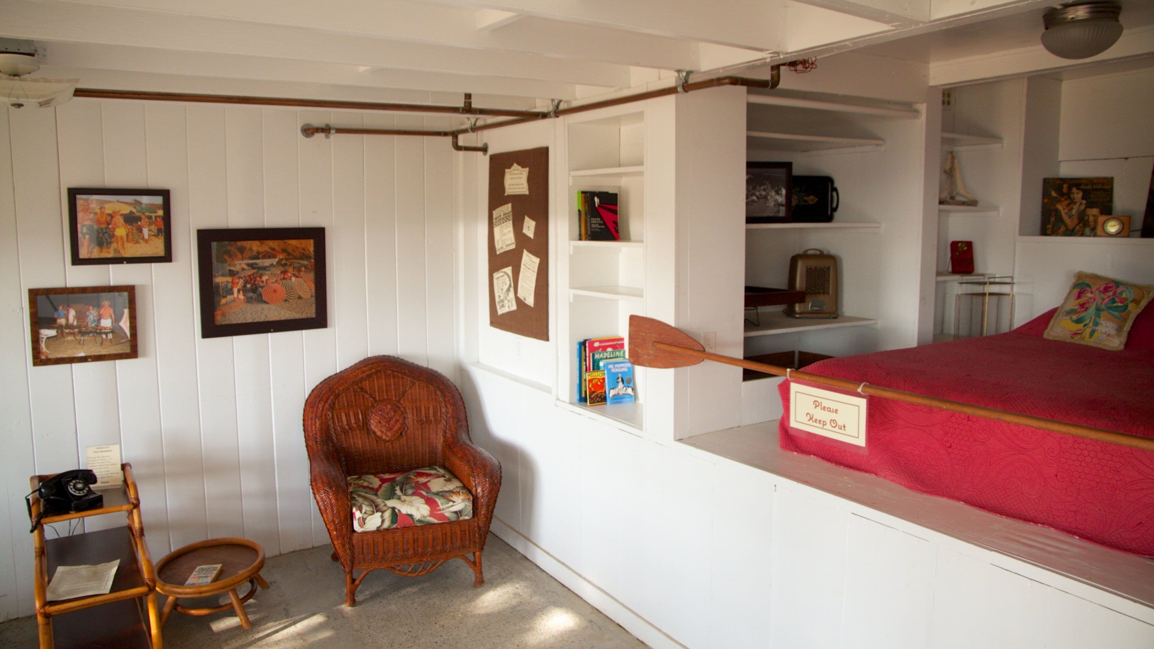 Crystal Cove State Park showing interior views