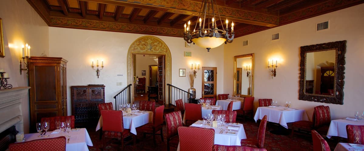 Wrigley Mansion featuring interior views and heritage architecture