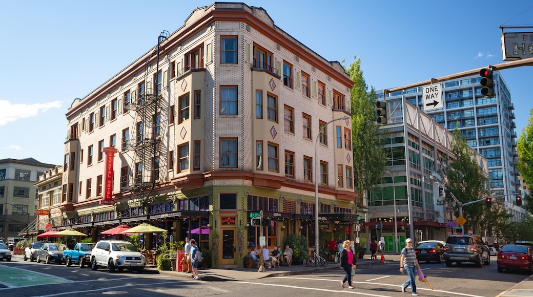 Pearl District which includes a city