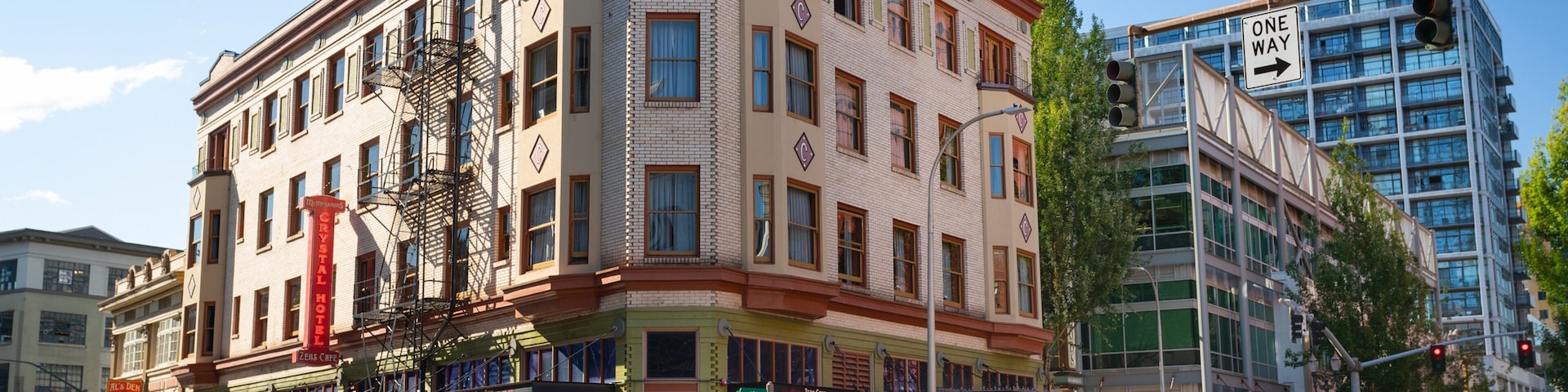 Pearl District which includes a city