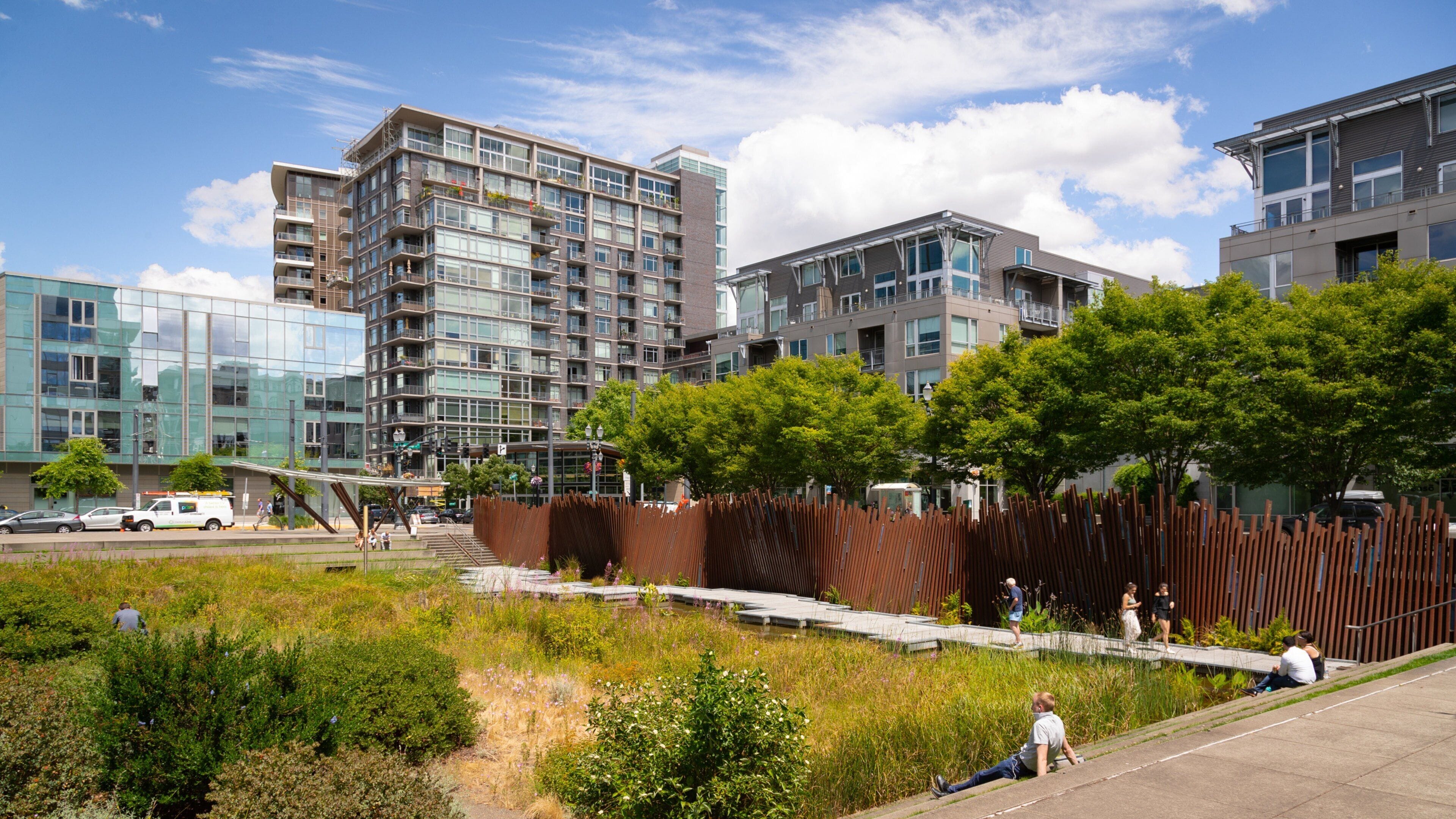 Pearl District which includes a park