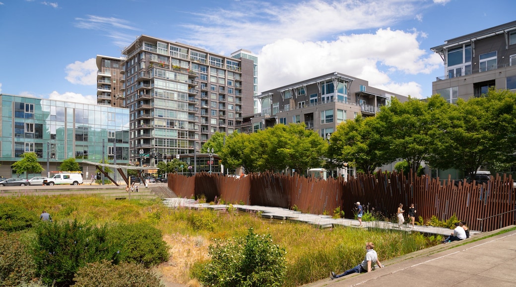 Pearl District which includes a park