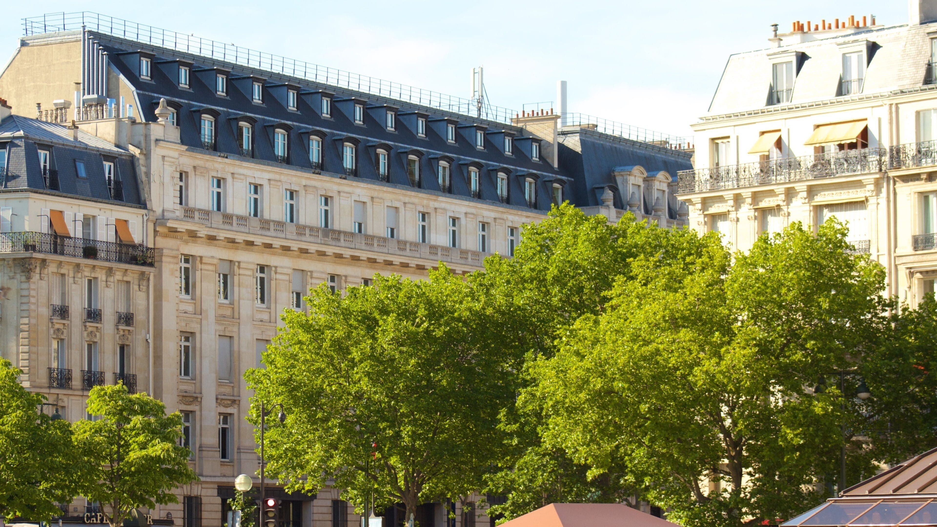 Paris som visar en stad