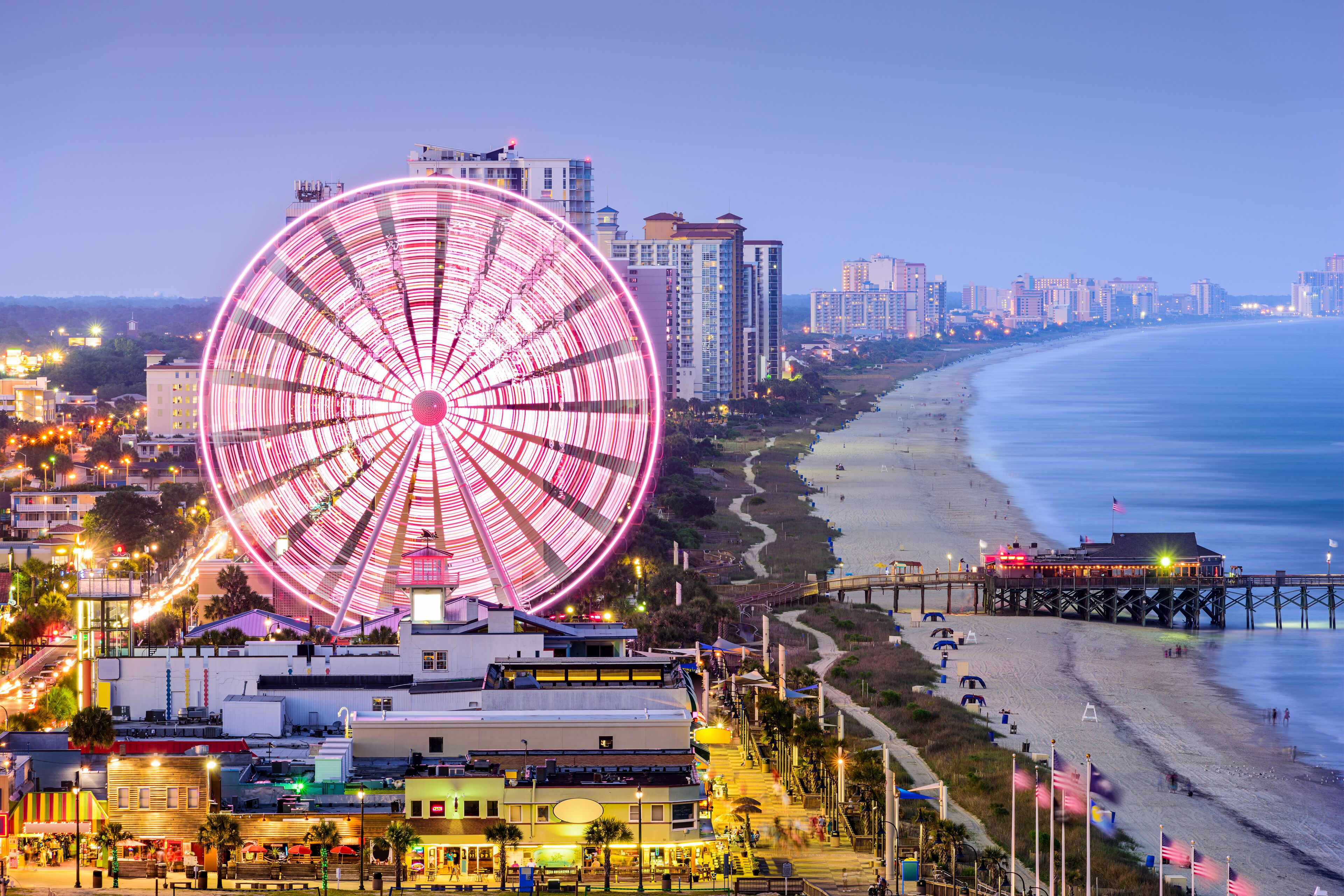 Myrtle Beach, South Carolina, USA city skyline.; Shutterstock ID 280876238