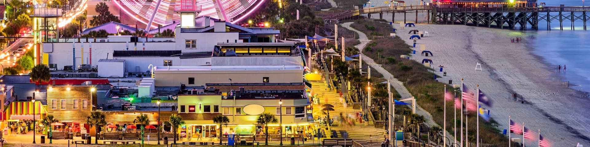 Myrtle Beach, South Carolina, USA city skyline.; Shutterstock ID 280876238
